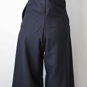 1940s Sailor Trousers Vintage Deadstock WWII Australian Navy Wool 40s Pants Mega Belled Hems in XS S M L XL Rare and Amazing image 8