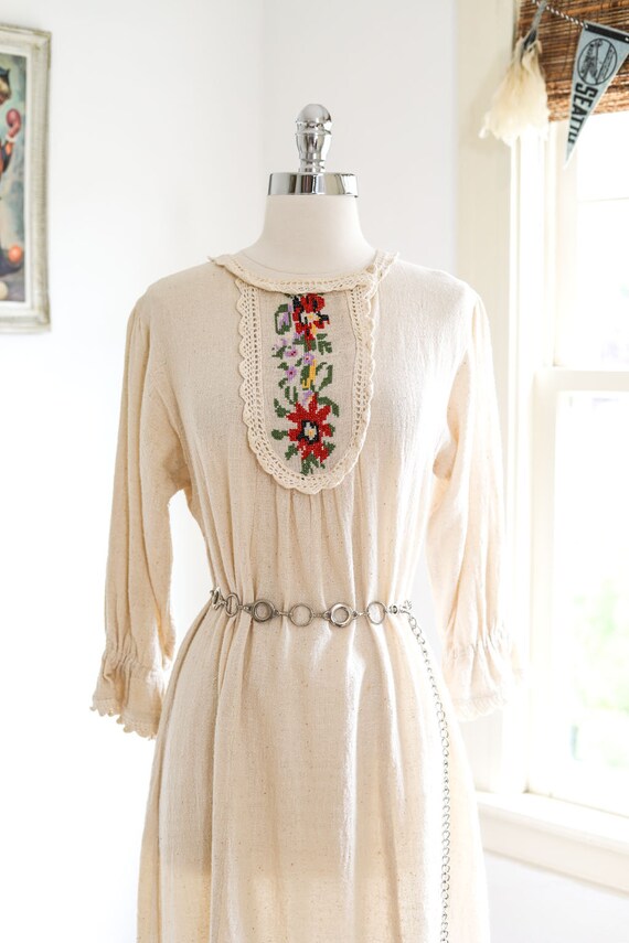 Vintage 1970s Dress - Charming Deadstock Serbian … - image 9