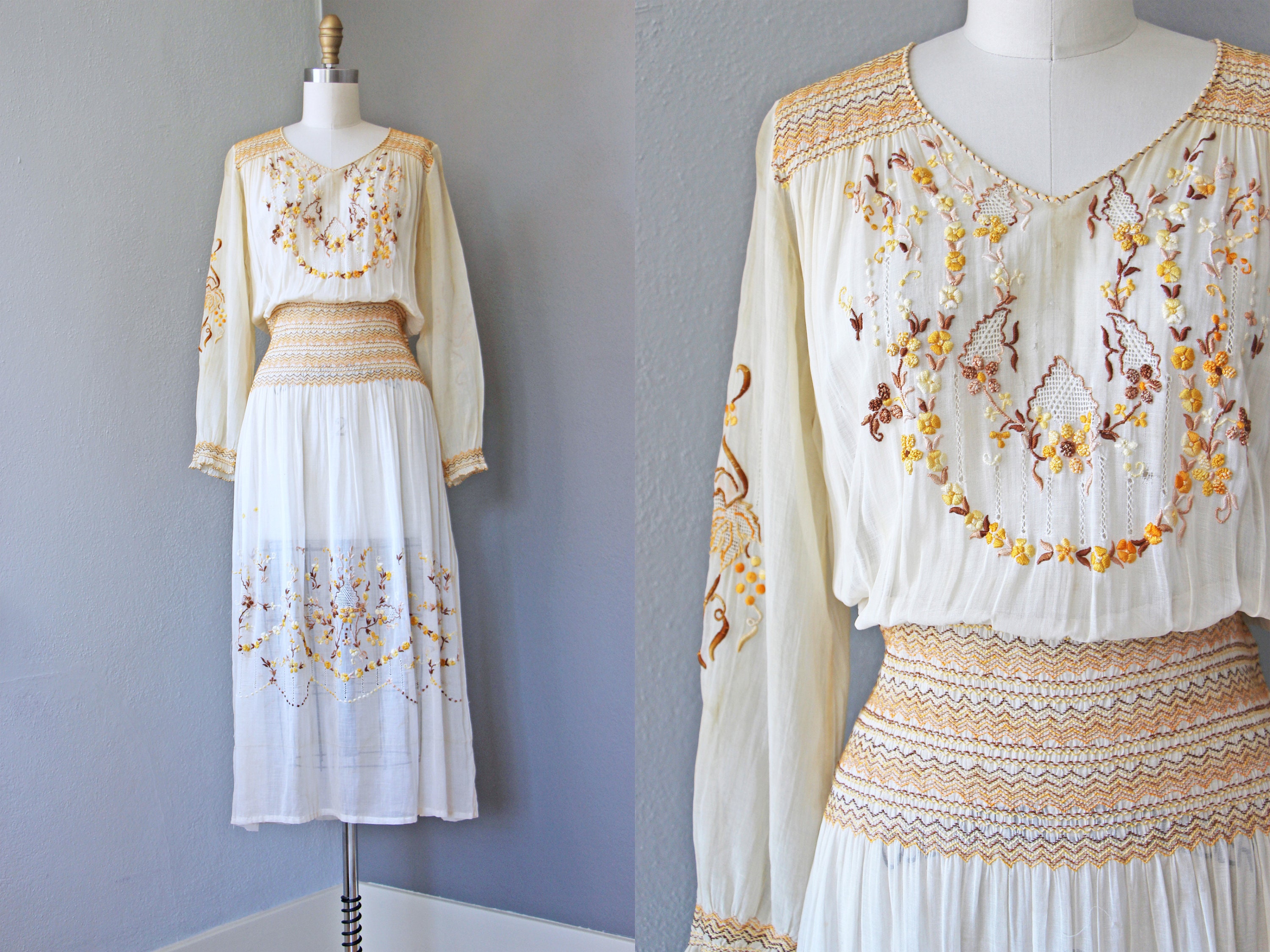 vintage 30s dress