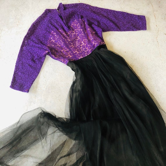 1940s Dress - Vintage 40s Dress - Wicked Queen Mal
