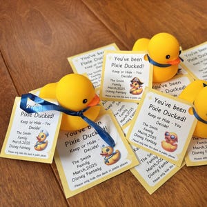 Disney Cruising Ducks Pixie Dust Tag for DCL - Disney Cruise Line - FE gift - Pixie Dust - Pirate Night - Editable - Instant Download
