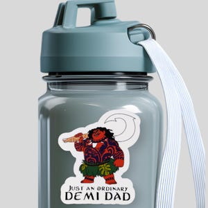 Moana Maui Sticker for Fish Extender Gifts & Pixie Dusting Sticker Ideas for Door Decor Gifts Under 5 Dollars