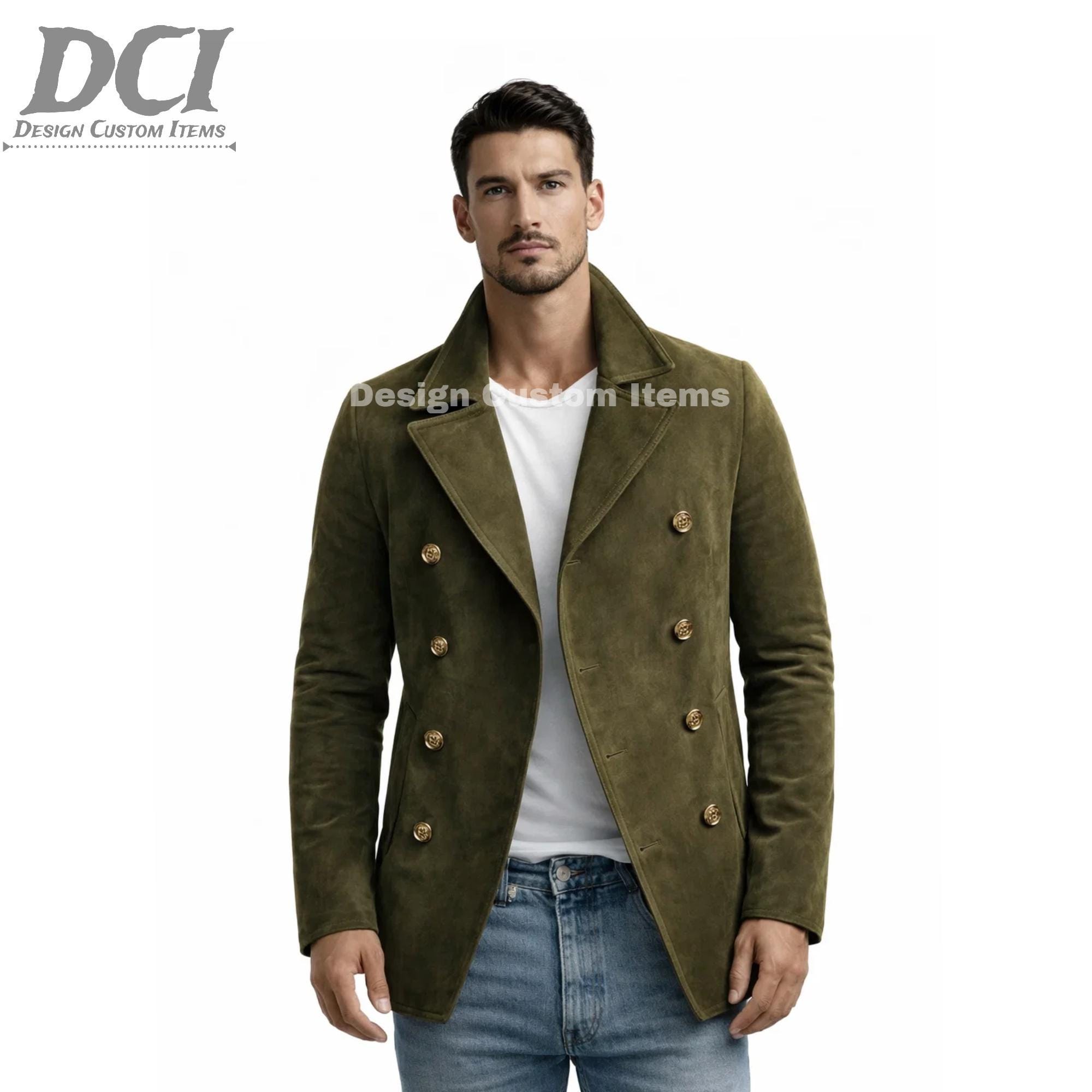 Green peacoat - Etsy 日本