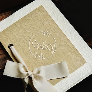 Personalized Wedding Embosser Stamp｜Initials Embosser｜Envelope and Invitation Embosser｜Napkin Embosser｜Customize your wedding embosser