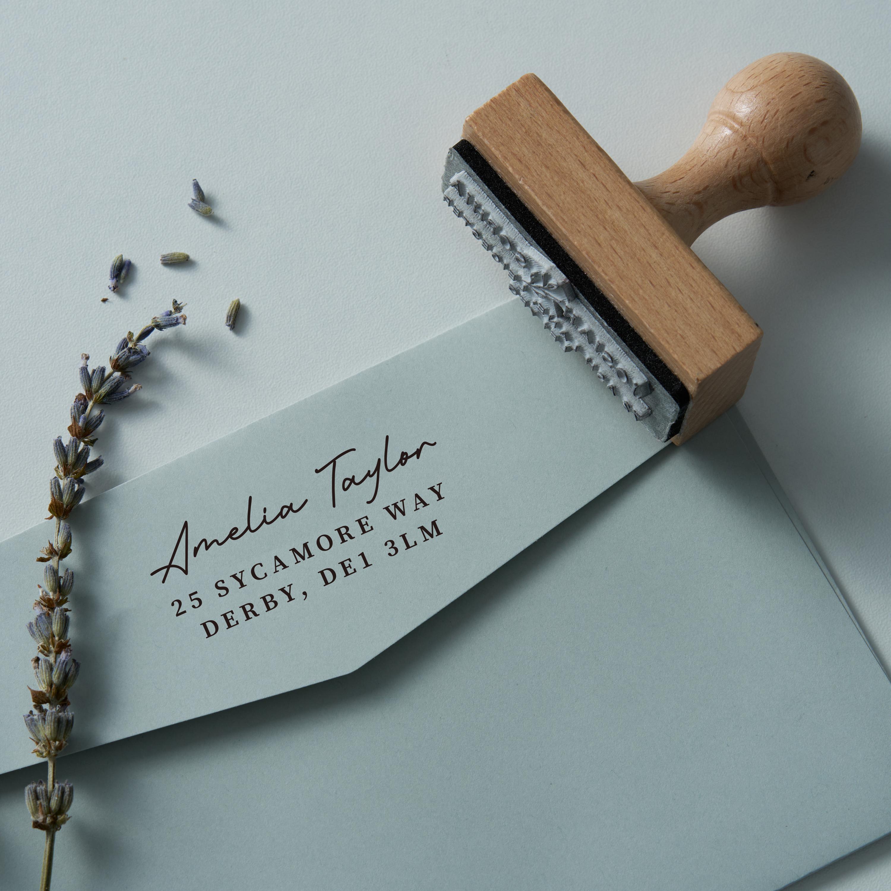 Stempel: Selbstfärbender Stempel, 5 Zeilen, Frei Beschriftbar, COLOP, L40, 4440