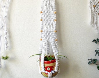Macrame Plant Hanger Pattern: 70's Style Patio Decor (Digital Download)