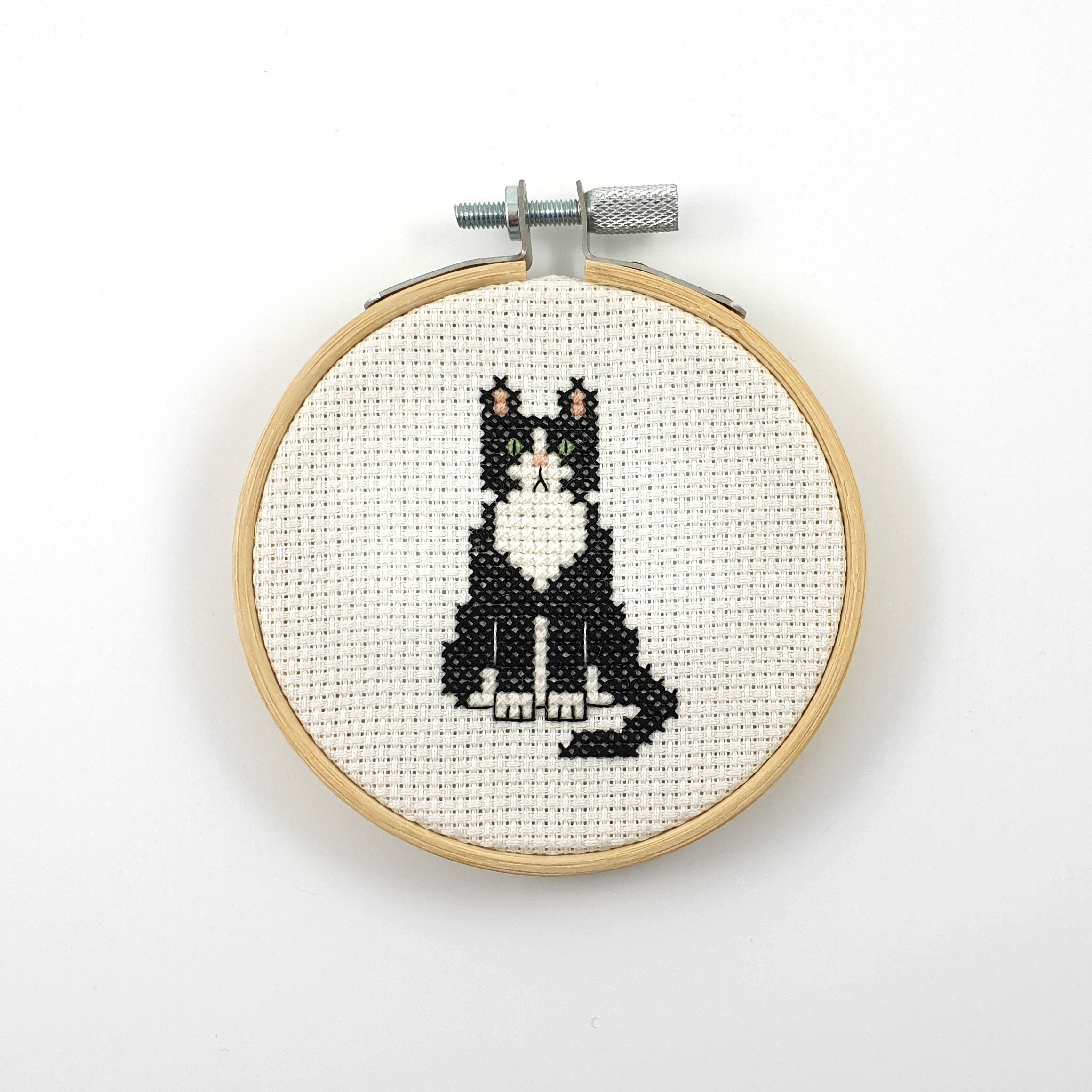 Tuxedo cat cross stitch pattern cat pdf pattern animal ...