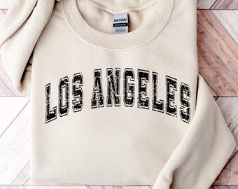 Retro Los Angeles Shirt, Retro LA Sweatshirt, Los Angeles Support Group, Los Angeles Gift, Gifts for her, LA Shirt, California shirt