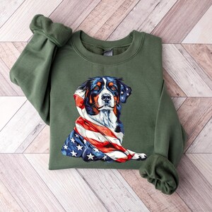 Patriotic Dog Shirt, 4th Of July Dog Shirt, America Flag Patriotic Shirt, Dog mom Shirt, American Dog Tee, Patriotic gift,Dog mom shirt