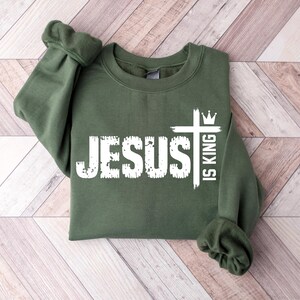 Jesus is King Shirt Jesus is King Tshirt Christian Merch Bible Verse Shirt Christian Streetwear Faith Based Apparel Religious Apparel Gifts
Jesus is King shirt
Christian streetwear shirt
Bible verse apparel
Faith based clothing
Religious gift for Christians
Christian merch tshirt
Jesus is King clothing