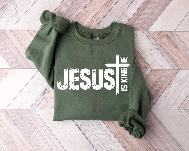 Jesus is King Shirt Jesus is King Tshirt Christian Merch Bible Verse Shirt Christian Streetwear Faith Based Apparel Religious Apparel Gifts
Jesus is King shirt
Christian streetwear shirt
Bible verse apparel
Faith based clothing
Religious gift for Christians
Christian merch tshirt
Jesus is King clothing