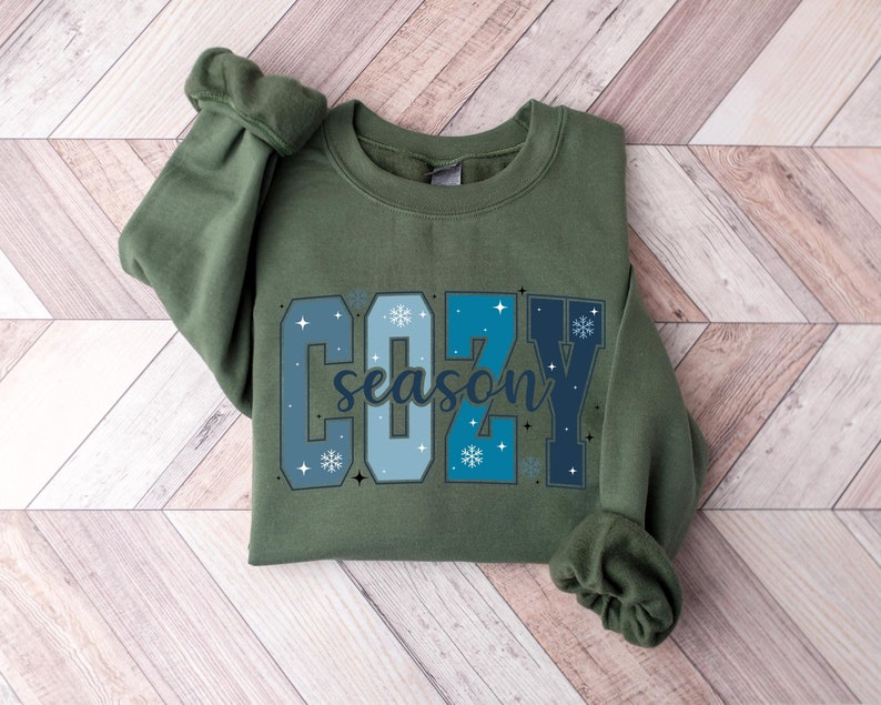 Cozy Season Sweatshirt | Cozy Comfy Women’s Sweater | Autumn Sweatshirt | Trendy Winter Sweater | Women Fall Pullover | Gift for Mom

Cozy Season Sweatshirt – Women’s Cozy Autumn Sweater, Trendy Winter Pullover, Gift for Mom