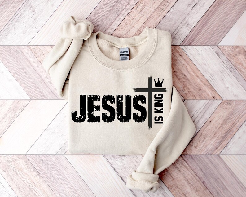 Jesus is King Shirt Jesus is King Tshirt Christian Merch Bible Verse Shirt Christian Streetwear Faith Based Apparel Religious Apparel Gifts
Jesus is King shirt
Christian streetwear shirt
Bible verse apparel
Faith based clothing
Religious gift for Christians
Christian merch tshirt
Jesus is King clothing