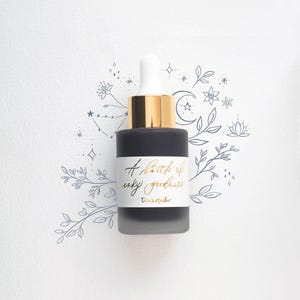 Tinta de caligrafia cinza lua