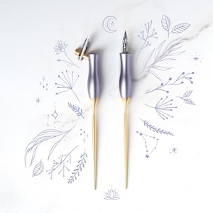 Murano Crystal Clear Glass Pen Set – St. Louis Art Supply