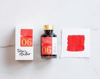 Tom's Studio - Fountain Pen Ink - Strawberry Jam