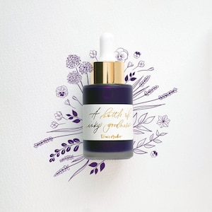 Encre de calligraphie améthyste
