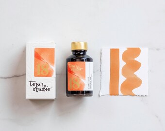 Tom's Studio - Fountain Pen Ink - Marmalade