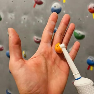 Removedor de callos eléctrico de mano - Adaptador para Oral-B - Lima de piel para escaladores y atletas de búlder