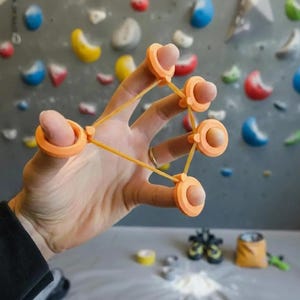 Rinforzatore per le dita da arrampicata - Esercizio di presa della mano per bouldering, riscaldamento, regalo per scalatori