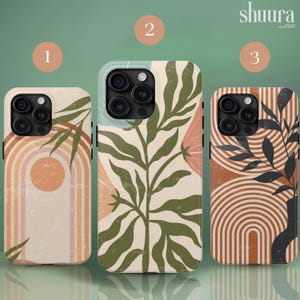 Coque de portable bohème, esthétique rétro, coque de portable bohème pour iPhone 16 15 14 13 12 11, Samsung S25 S24 S23 S22 S21, Google Pixel 9 8