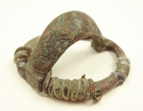Ancient Celtiberian (Celtic) brooch (fibula) from an old collection