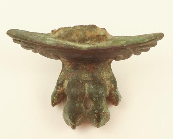 Ancient bronze Celtic lion's paw cista foot from a Celtiberian (pre-roman Iberian area) collection