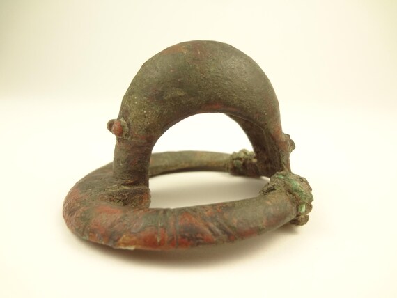 Ancient large Celtic brooch (fibula) from a Celtiberian collection