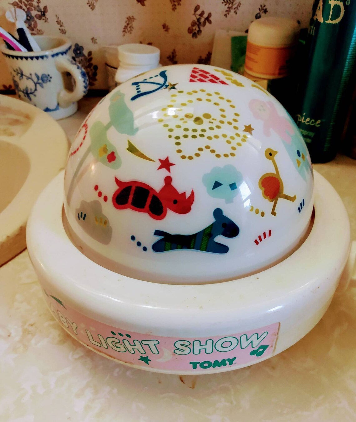 Vintage Tomy Baby Lullaby Light Show Etsy