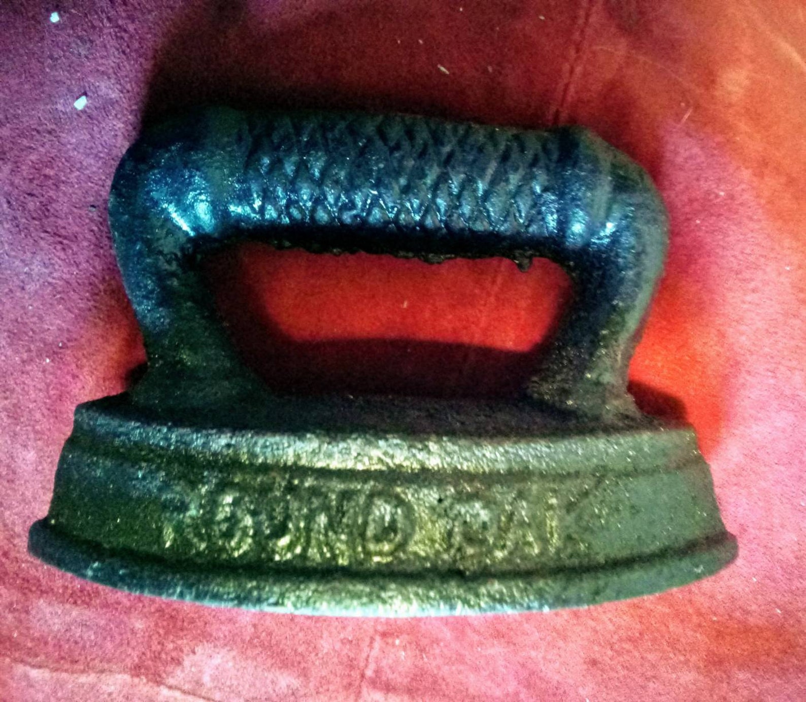 Vintage Miniature Salesman Sample Sad Iron Etsy