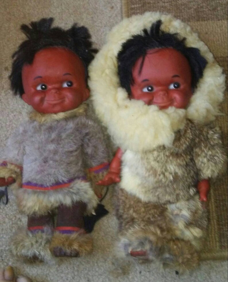 vintage eskimo doll