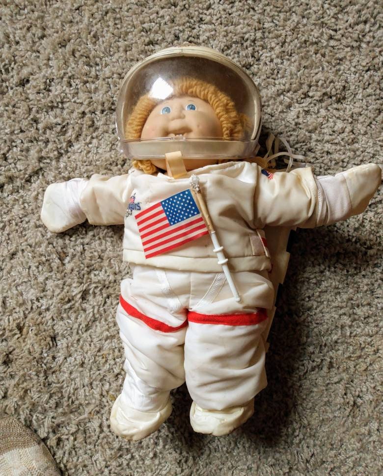 Vintage Blonde Astronaut Cabbage Patch Kid Etsy