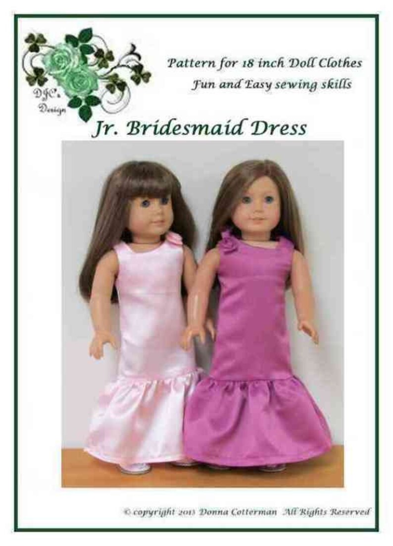 junior bridesmaid patterns