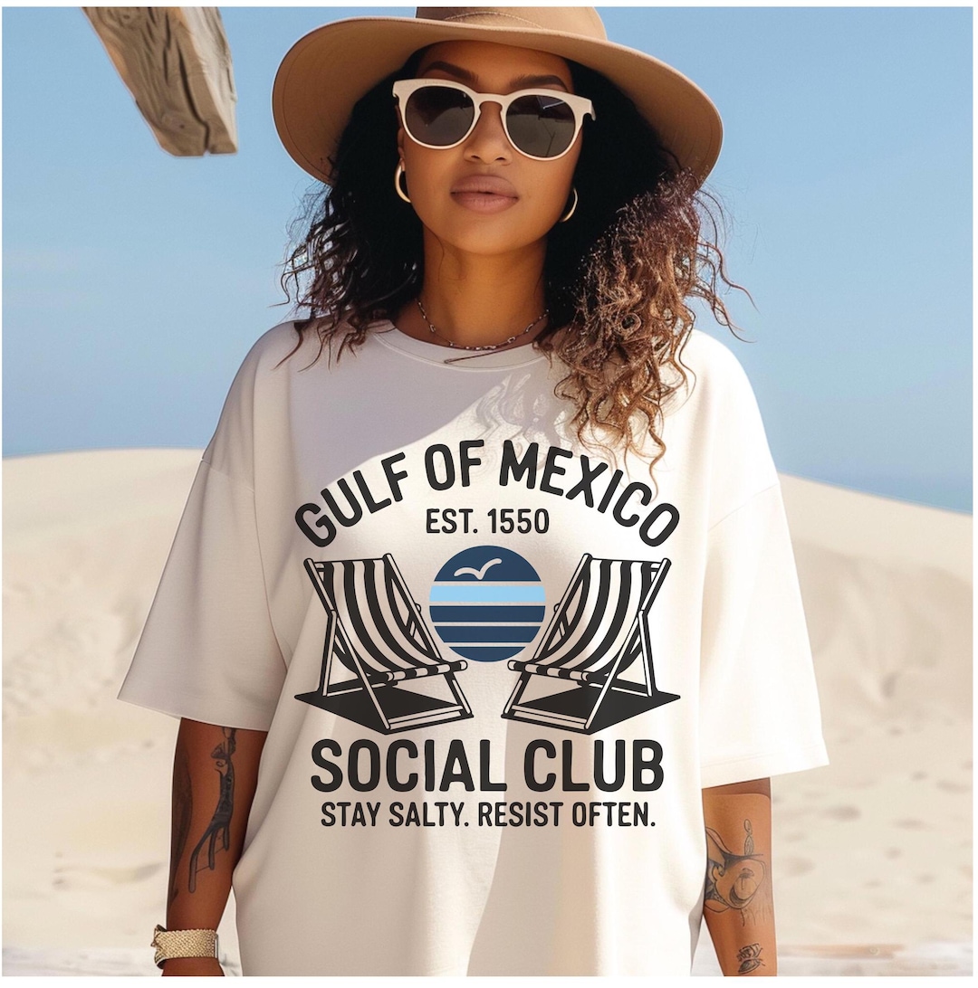 Comfort Colors® 150 Mexico Shirt: Patriotic Gulf Coast Tee
