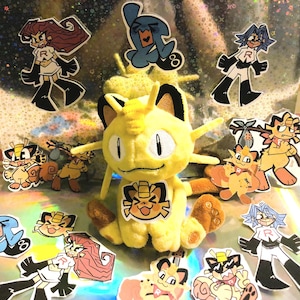 Team Rocket/Meowth Stickers