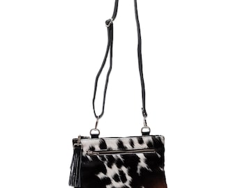 Bag: Cowhide Leather Crossbody Bag - Stylish Durable Handbag for Everyday Use & Travel Accessories
