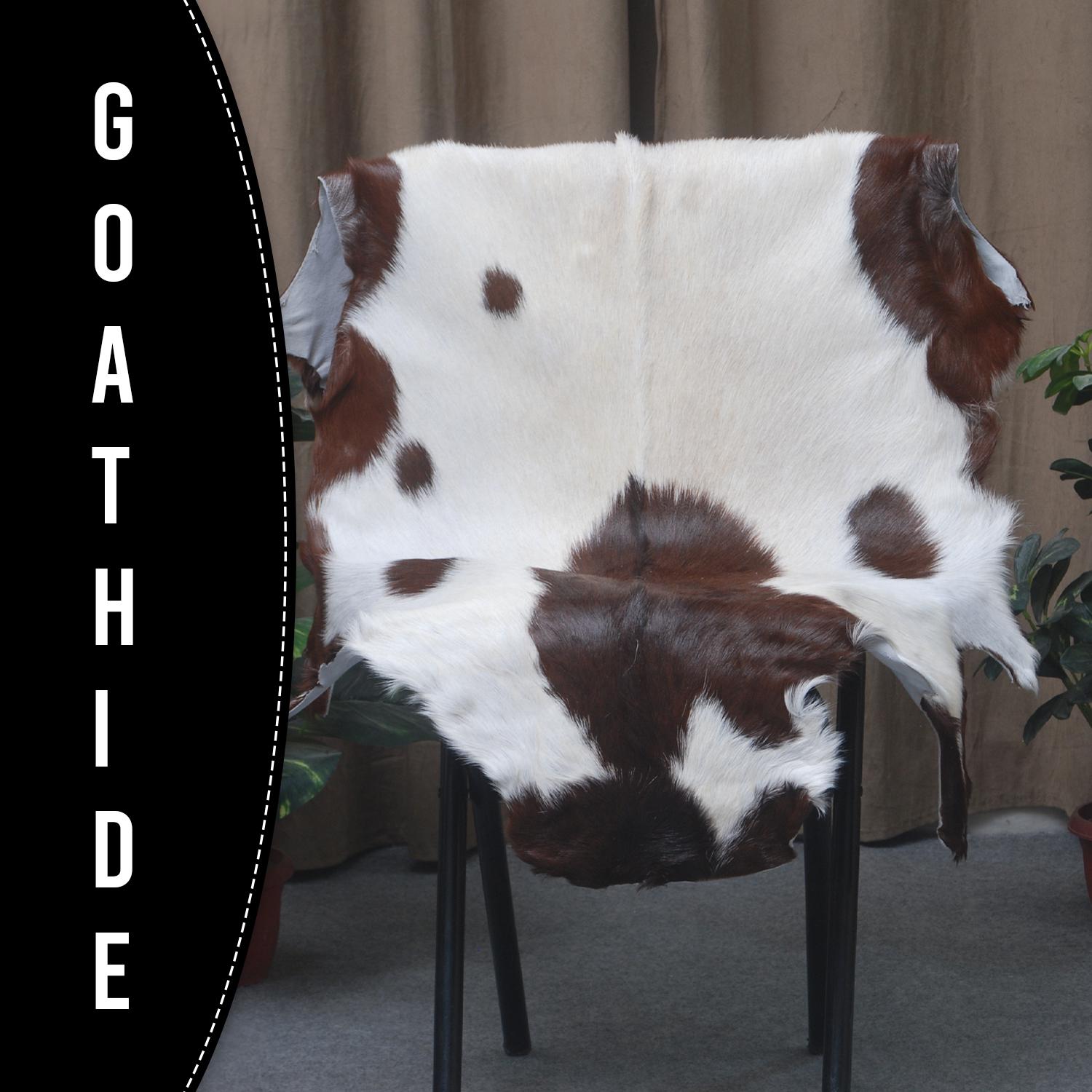 Tapis En Peau De Chèvre Marron – Luxe, Authentique, Anti-dérapant – Celestial Leather