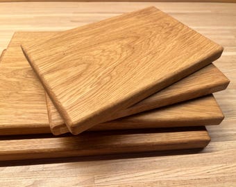 Oak breakfast board | Handmade solid wood cutting board | Kitchen board, bread board, serving board | Various sizes