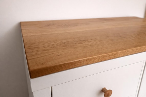 Holzplatte Eiche für dein IKEA KALLAX 1er bis 4er | Auflage, Deckplatte | Massivholzplatte für dein KALLAX Regal | naturbelassen o. geölt