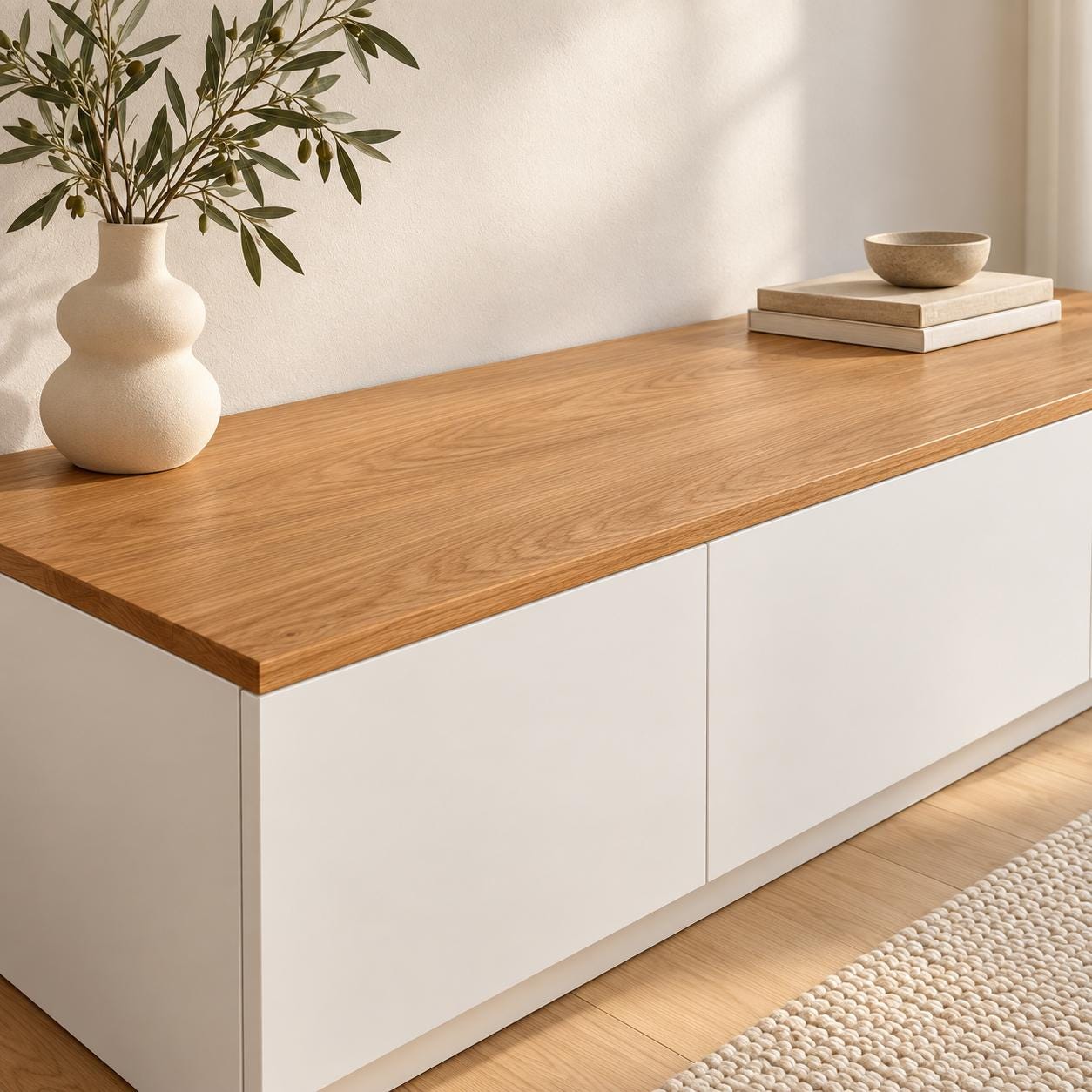 Glasplatte für ikea malm kommode