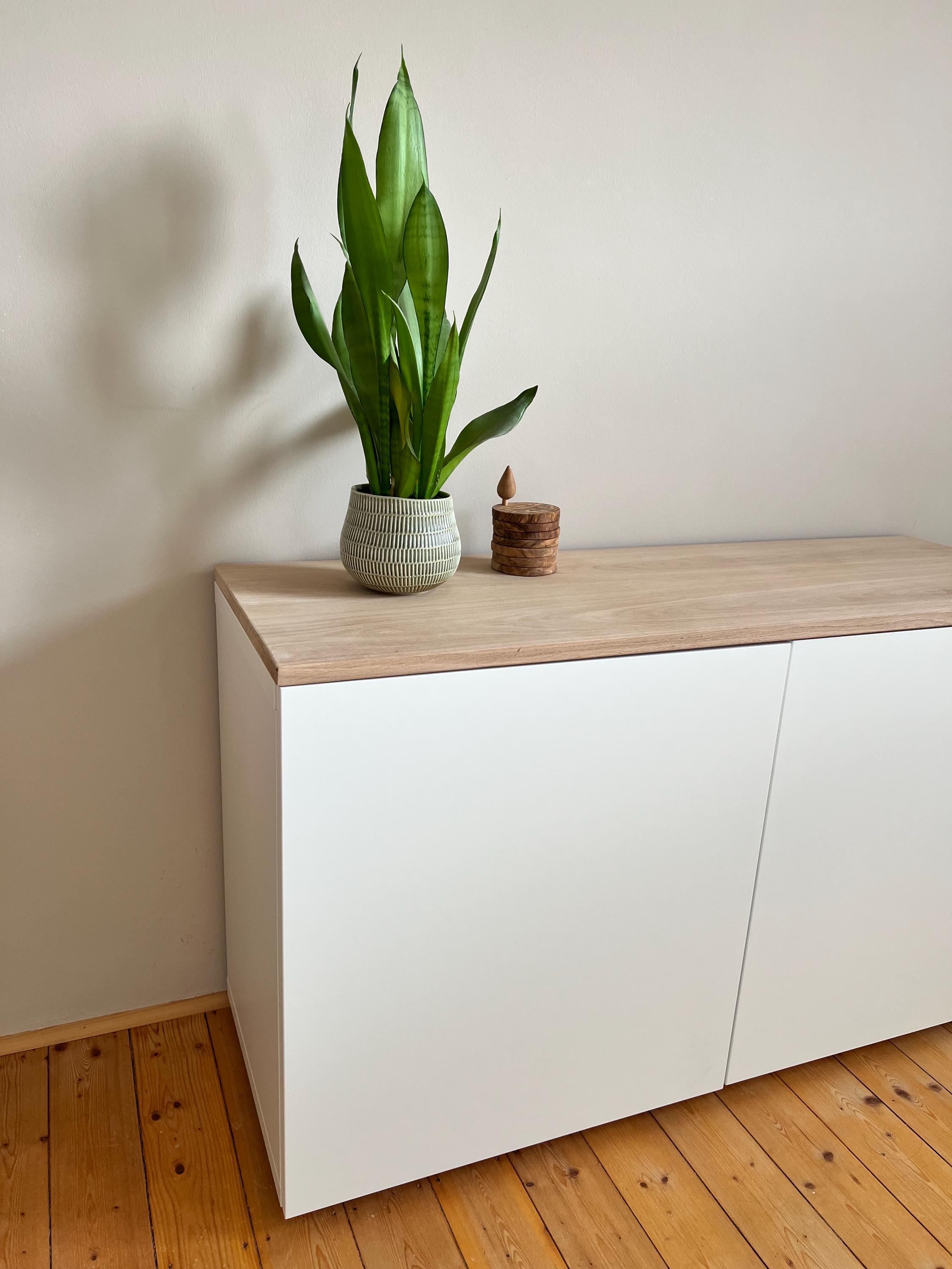 IKEA BESTA 食器棚 ライトオーク 120cm Oak Wood Panel for Your IKEA BESTA Shelf | Various Sizes | Top
