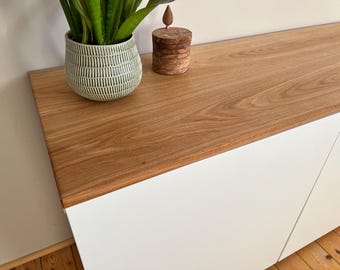 Oak Wood Panel for Your IKEA BESTA Shelf | Various Sizes | Top