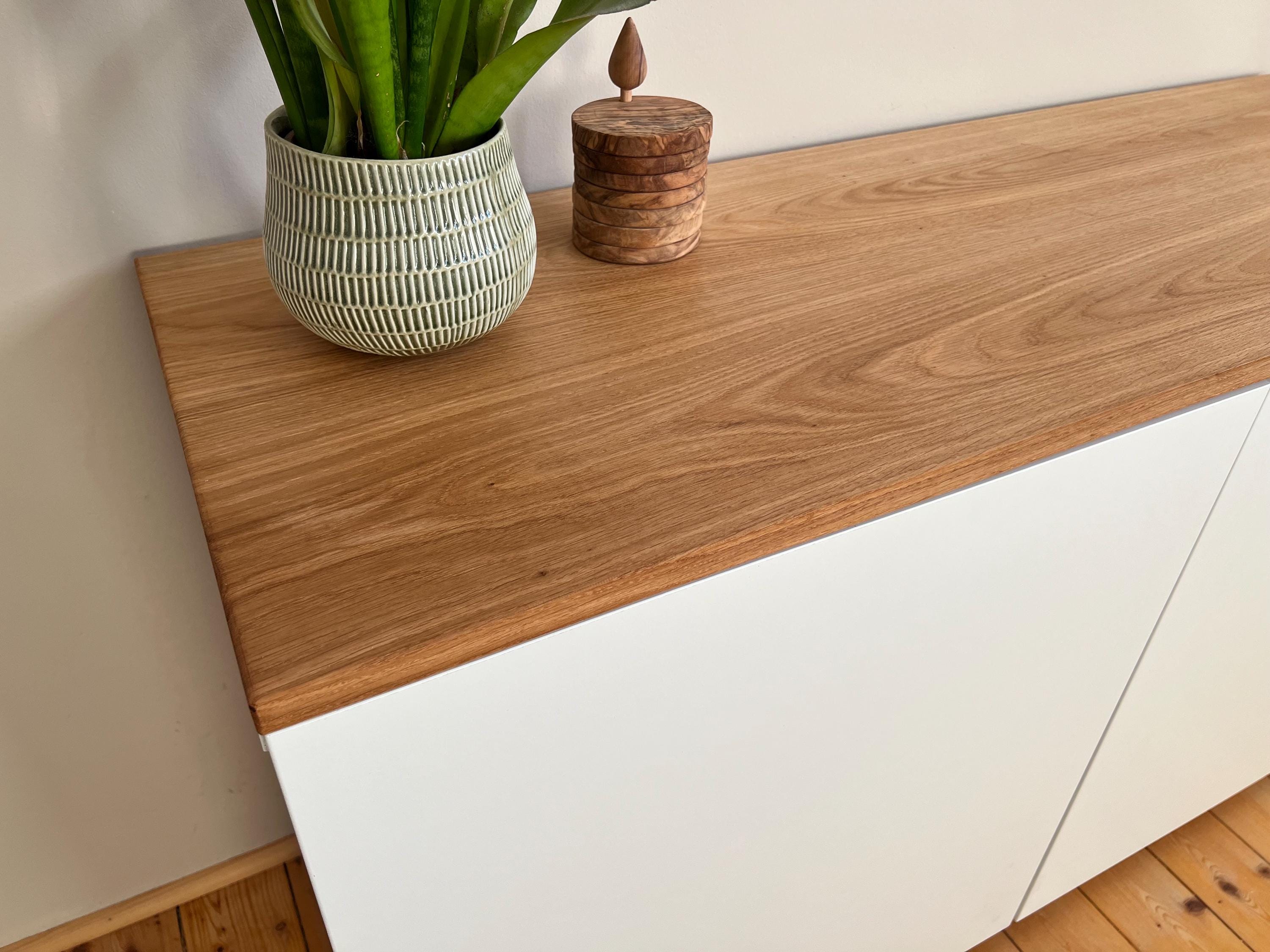 Oak Wood Panel for Your IKEA BESTA Shelf | Various Sizes | Top