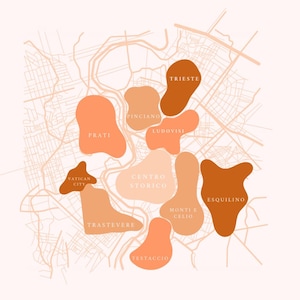 Rom Girlstrip Map - Digitale Karte mit den besten Spots für deinen Städtetrip nach Rom