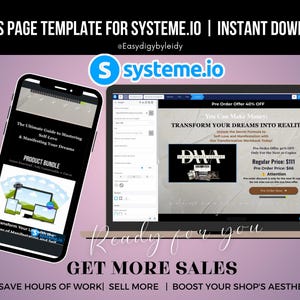 Done-for-You Systeme.io Funnel | Sell Digital Products Fast | Bonus Included