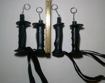 Key Chain made from recycled child's ski pole handle makes is a great ski gift for any skier or winter sports enthusiast.