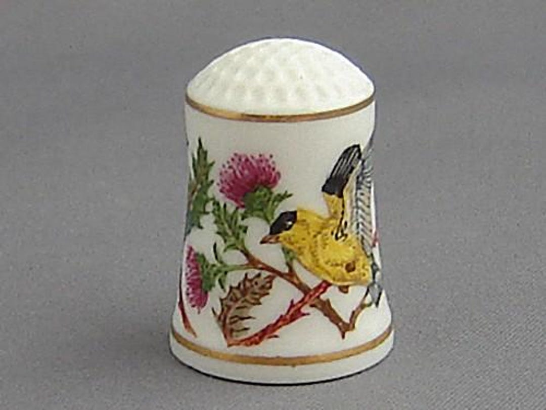 FRANKLIN PORCELAIN 25種 バードシンブル FRANKLIN PORCELAIN 25種