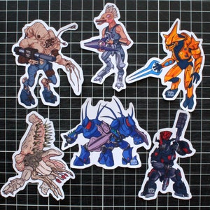 Halo Enemies Sticker