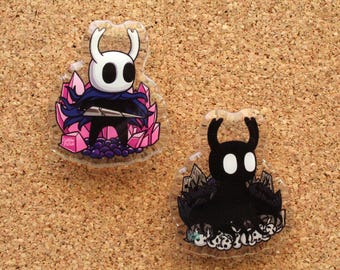 Hohle Knight Acryl-Pins