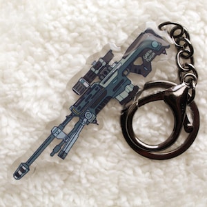 Halo Sniper Rifle keychain